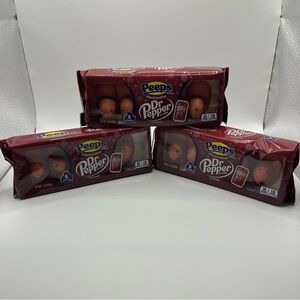 Limited seasonal Dr Pepper Marshmallow Chicks - Red (lot of 3)